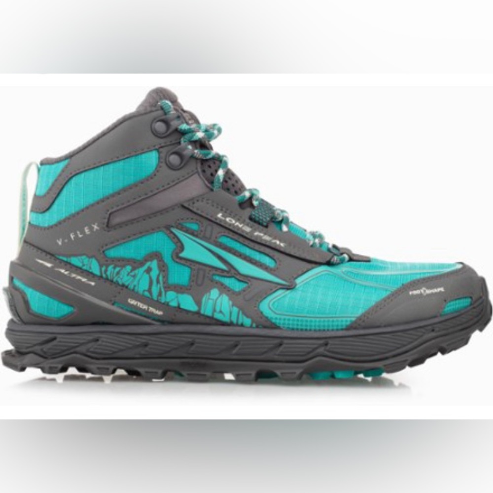 Altra Lone Peak 4 Mid Mesh Hiking Boots Size 7.5/8